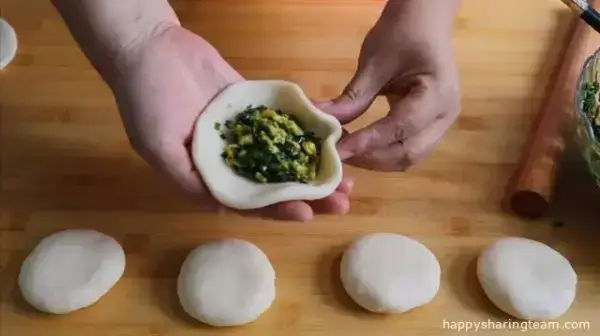 韭菜雞蛋餡餅做法，最好吃的餡餅，做法非常簡單！