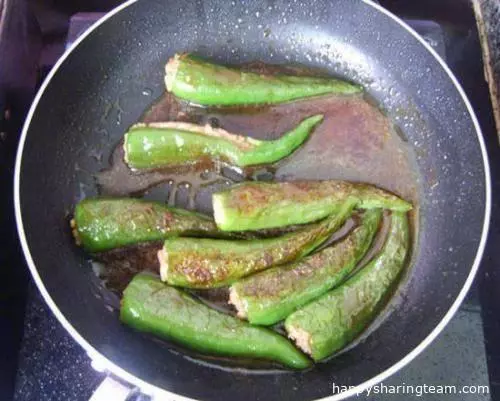 教你青椒釀肉的做法，青椒這樣做太好吃了！