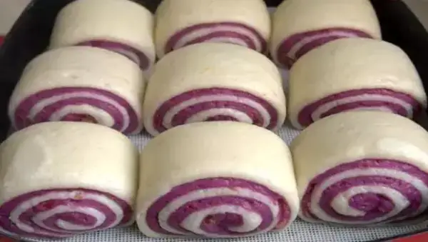 紫薯饅頭的做法，個個柔軟香甜，又美又好吃
