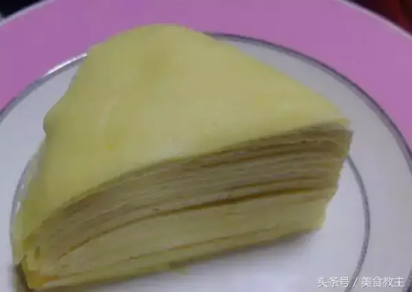 芒果千層蛋糕的做法，好看又好吃，喜歡吃蛋糕的做起來吧！