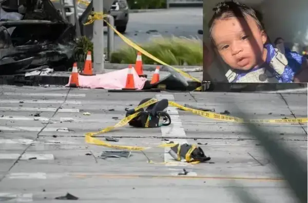 女子飆車闖紅燈撞6車爆炸    釀6死8傷包括孕婦嬰兒